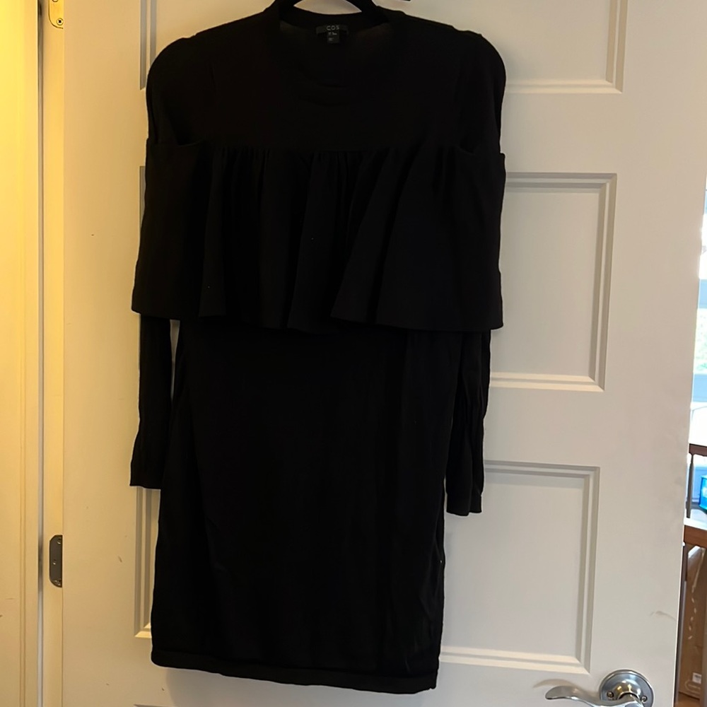 COS Black Jumper Dress size XS